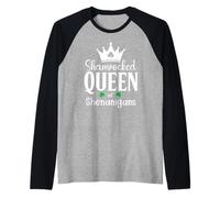 Queen of Shananigans Malarkey Shenanigan Squad Shenanigator Camiseta Manga Raglan