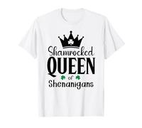 Queen of Shananigans Malarkey Shenanigator Shenanigan Squad Camiseta