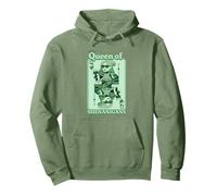 Queen of Shenanigans St Patrick's Day Paddy's Day Sudadera con Capucha