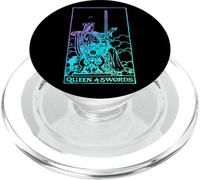 Queen of Swords Tarot Card PopSockets PopGrip para MagSafe