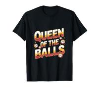 Queen of The Balls - Divertido Jugador de Bingo Camiseta gráfica económica