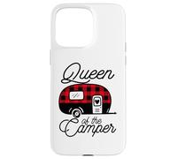 Queen of The Camper Buffalo Mujer Camper Camping Traveler Carcasa para iPhone 15 Pro MAX