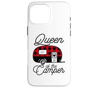 Queen of The Camper Buffalo Mujer Camper Camping Traveler Carcasa para iPhone 16 Pro MAX