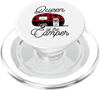 Queen of The Camper Buffalo Mujer Camper Camping Traveler PopSockets PopGrip para MagSafe