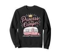 Queen of The Camper Funny Camping Van Trailer Outdoor Women Sudadera