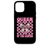 Queen of The Camper RV Camping Camper Autocaravana Chica Mamá Carcasa para iPhone 12/12 Pro