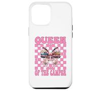 Queen of The Camper RV Camping Camper Autocaravana Chica Mamá Carcasa para iPhone 12 Pro MAX