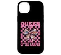 Queen of The Camper RV Camping Camper Autocaravana Chica Mamá Carcasa para iPhone 14 Plus