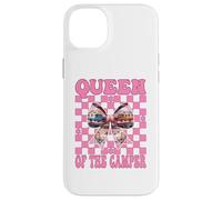 Queen of The Camper RV Camping Camper Autocaravana Chica Mamá Carcasa para iPhone 14 Plus