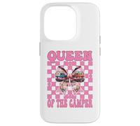 Queen of The Camper RV Camping Camper Autocaravana Chica Mamá Carcasa para iPhone 14 Pro
