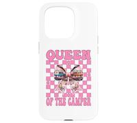 Queen of The Camper RV Camping Camper Autocaravana Chica Mamá Carcasa para iPhone 15 Pro