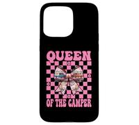 Queen of The Camper RV Camping Camper Autocaravana Chica Mamá Carcasa para iPhone 15 Pro MAX