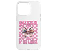 Queen of The Camper RV Camping Camper Autocaravana Chica Mamá Carcasa para iPhone 15 Pro MAX