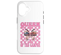 Queen of The Camper RV Camping Camper Autocaravana Chica Mamá Carcasa para iPhone 16