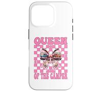 Queen of The Camper RV Camping Camper Autocaravana Chica Mamá Carcasa para iPhone 16 Pro