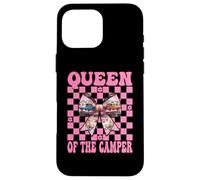 Queen of The Camper RV Camping Camper Autocaravana Chica Mamá Carcasa para iPhone 16 Pro MAX