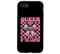 Queen of The Camper RV Camping Camper Autocaravana Chica Mamá Carcasa para iPhone SE (2020) / 7/8