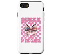 Queen of The Camper RV Camping Camper Autocaravana Chica Mamá Carcasa para iPhone SE (2020) / 7/8