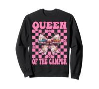 Queen of The Camper RV Camping Camper Autocaravana Chica Mamá Sudadera