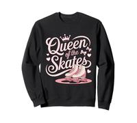 Queen of The Roller Skates 80s Patinaje sobre Ruedas Patinador Sudadera