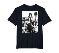 Queen - Pantalla de lámpara Oficial B&W con Foto Vintage Camiseta, Hombre Tallas Grandes, Negro, 5X Alto