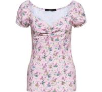 Queen Parafina Camiseta Caniche Mujer Rosa XXL