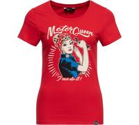 Queen Parafina Camiseta estampada para mujer "Motor Queen I Can Do It" QKI11002 3XL