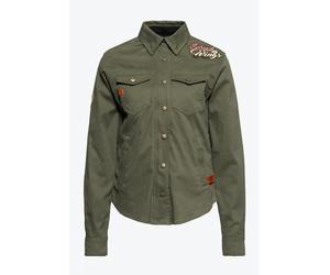 Queen Parafina exterior funcionalonshemd QKI110012 verde oliva XS