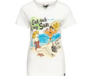 Queen Parafina Ladies Get out of my sun Camiseta clásica Offwhite XL