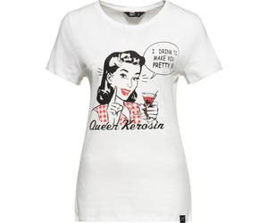 Queen Parafina Ladies I Drink to make you pretty Camiseta estampada Naranja XXL