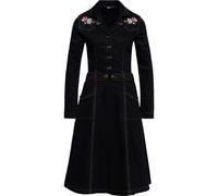 Queen Parafina Señoras Flowers Vestido Swing QKI26022 S