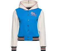Queen Parafina Señoras Wonder Woman College Sweat Jacket Offwhite XL