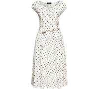 Queen Parafina Vestido Swing Blanco M