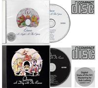 Queen - Queen 1975-1976 Combo: A Night At The Opera + A Day At The Races, paquete de 2