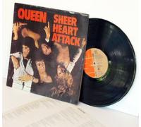 QUEEN - QUEEN, sheer heart attack. Top copy. First UK pressing. 1974. Record label: EMI