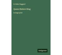 Queen Sheba's Ring: in large print