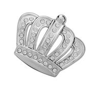 Queen Sticker for Car | Kronauto - Emblema de Adhesivo Bling -Strass -Strass -Prinzessin Coronas Pegatinas para Parachoques, Equipaje, portátiles, Oro Brillante Conducir en una Obra Maestra