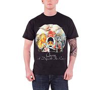 Queen T Shirt A Day At The Races band logo nuevo Oficial de los hombres negro