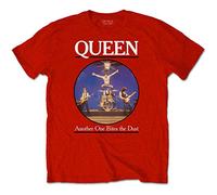Queen - T-Shirt # M Unisex Red # Another One Bites the Dust