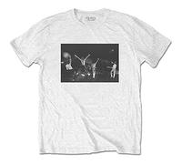 Queen - T-Shirt # M Unisex White # Crowd Shot
