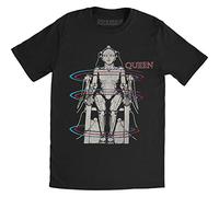Queen - T-Shirt # S Black Unisex # European Tour 1984