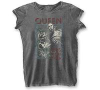 Queen - T-Shirt # Xxl Ladies Grey # News of the World