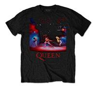Queen - T-Shirt # Xxl Unisex Black # Live Shot Spotlight