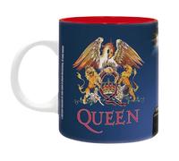 Queen - Taza - Freddie Mercury - Taza de café - Logo Flash - Taza de cinta - Caja de regalo