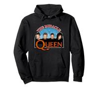 Queen The Miracle Arch Oficial Sudadera con Capucha Sudadera con Capucha, Unisex para Adultos, Negro, XL
