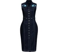 Queen Vestido lápiz vaquero de mujer Kerosin denim XS