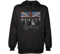 Queen Vintage Union Jack con licencia Sudaderas Capucha