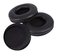 Queen.Y Cojines Suaves Cojines de Repuesto de Espuma Almohadillas de Piel sintética de Espuma Suave para Casco Negro