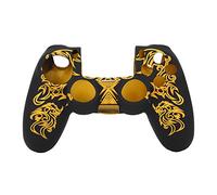 Queen.Y Funda Protectora de Agarre de Piel para Controlador Ps4 Funda de Silicona Suave Antideslizante Cubierta de Carcasa de Agarre de Piel para Controlador Sony Playstation 4 Ps4