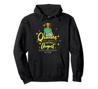 Queens Are Born In August, Fiesta de cumpleaños para Chicas Divertidas Sudadera con Capucha